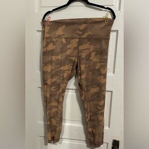 lululemon athletica Brown Camo Leggings
